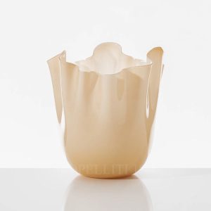 venini fazzoletto vase medium peach