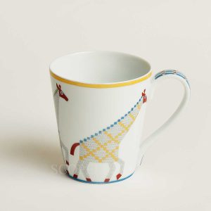 hermes mug animaux nattes giraffe