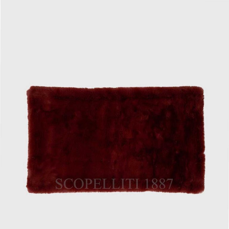 luxury dog bed le tapis rouge burgundy