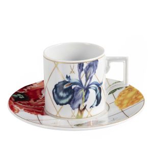 meissen espresso cup and saucer sweet exotics