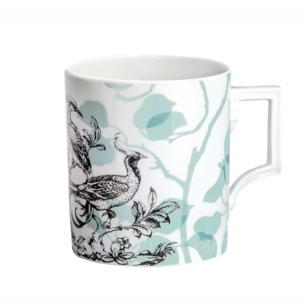 meissen mug camou birds