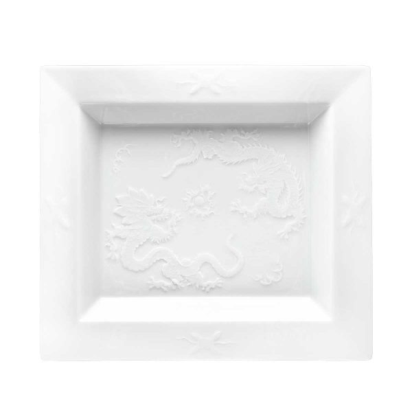 meissen change tray relief dragon