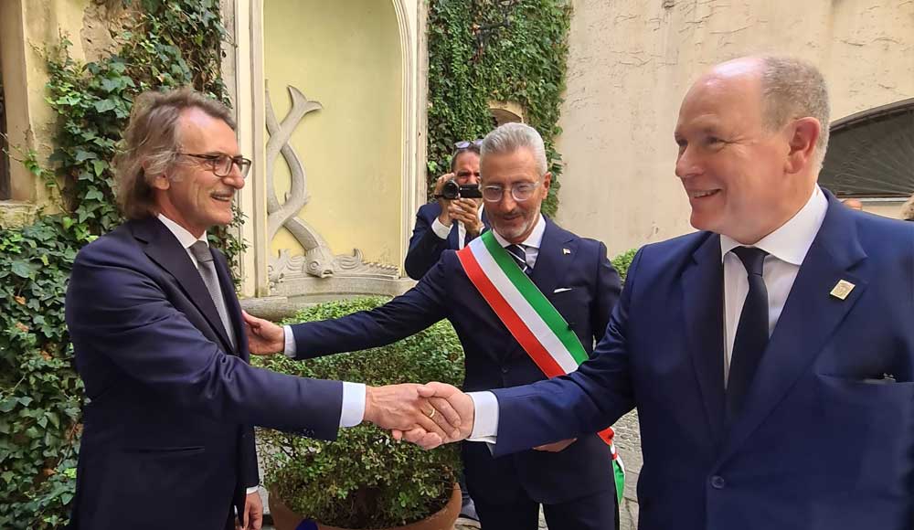 prince albert with alessandro isola scopelliti