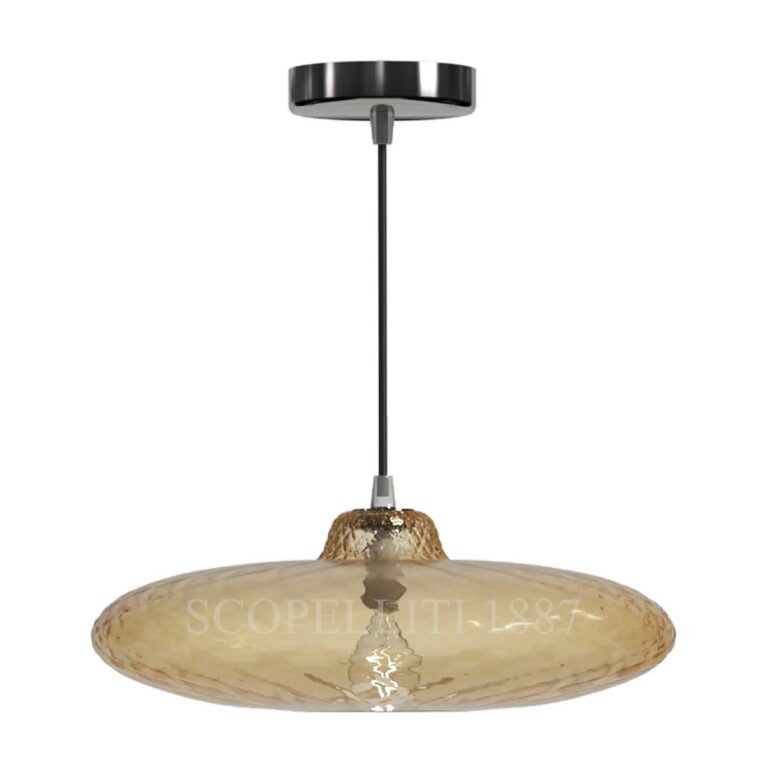 venini balloton suspension lamp amber 845.07