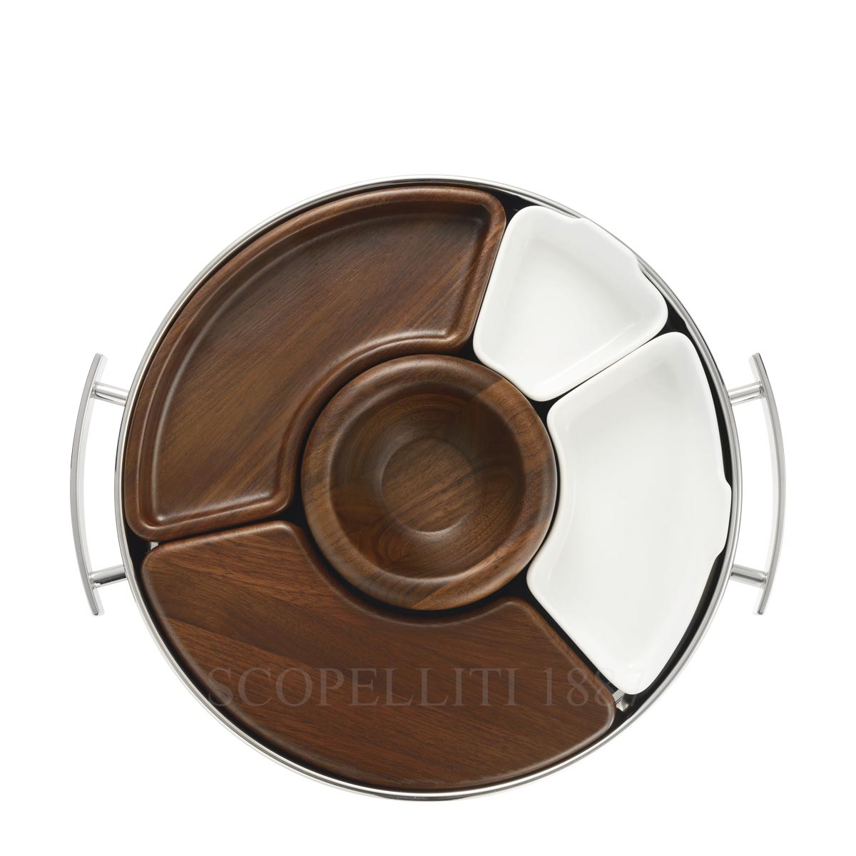 christofle mood coffee tray