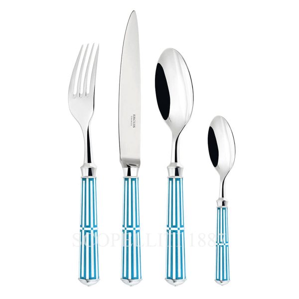 ercuis blue paquebot cutlery set