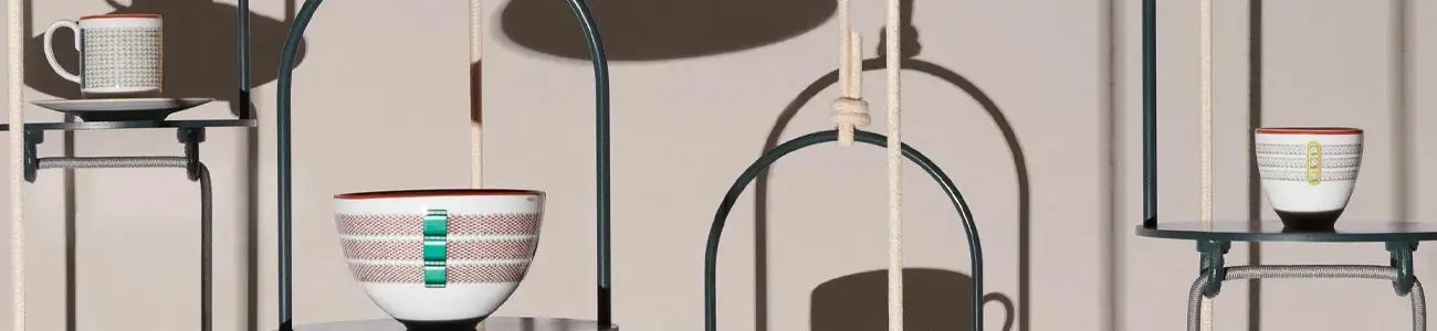hermes tressages equestres tableware collection