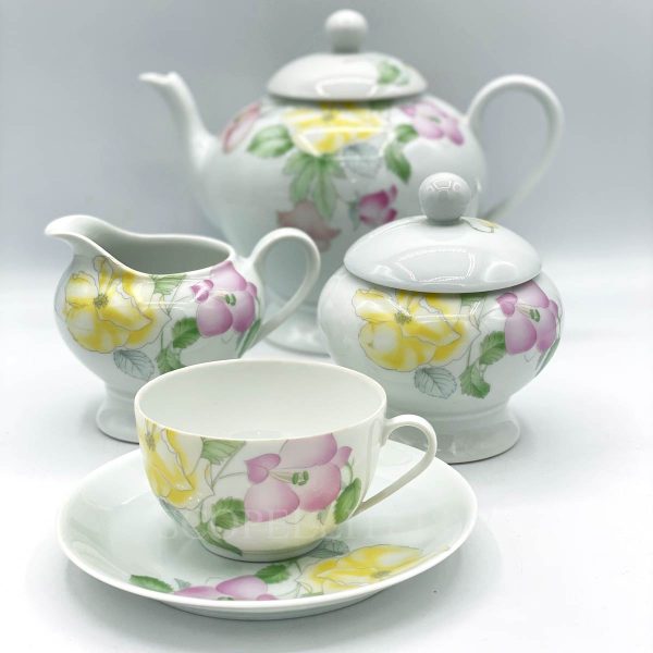 limoges porcelain tea set