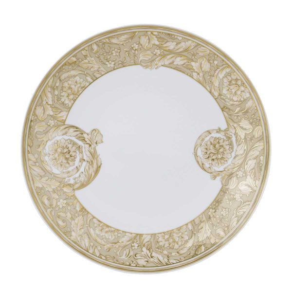 versace dinner plate barocco beige