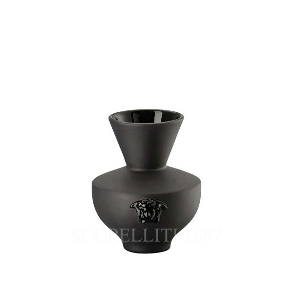 versace nymph mini vase 10 cm black