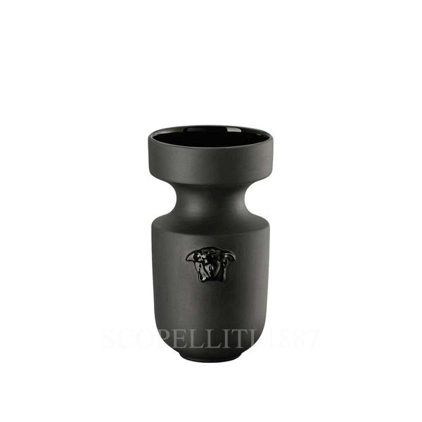 versace nymph mini vase 12 cm black