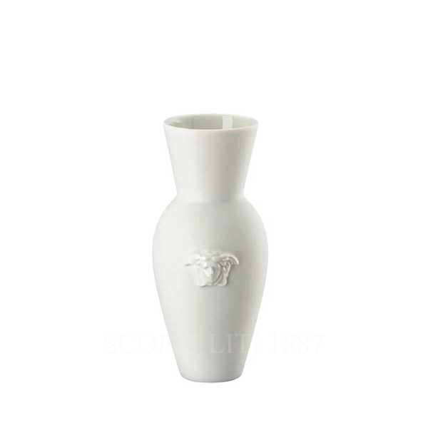 versace nymph mini vase 13 cm white