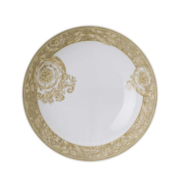 versace soup plate barocco beige