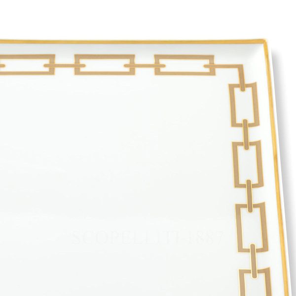 ginori 1735 catene cachemire square plate details