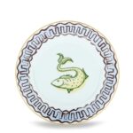 ginori il viaggio di nettuno dessert plate fish