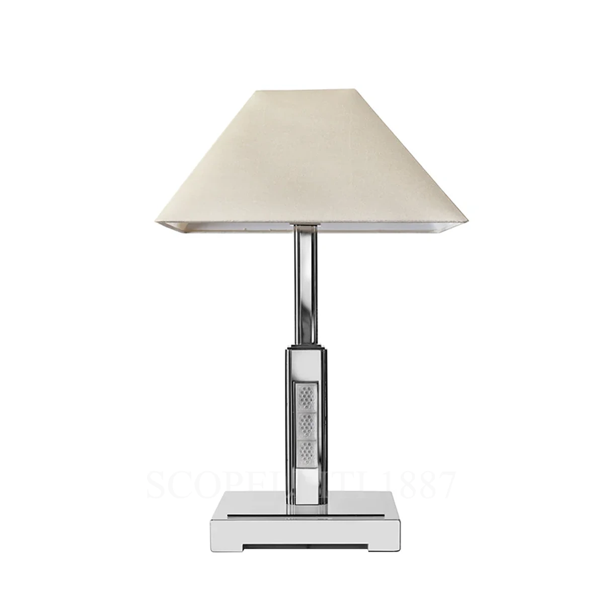 lalique raisins steel lamp
