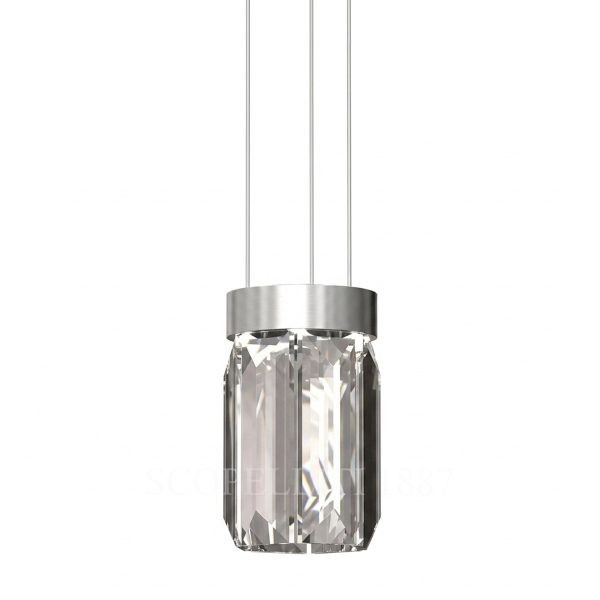 lalique serene chandelier circular 6 prisms