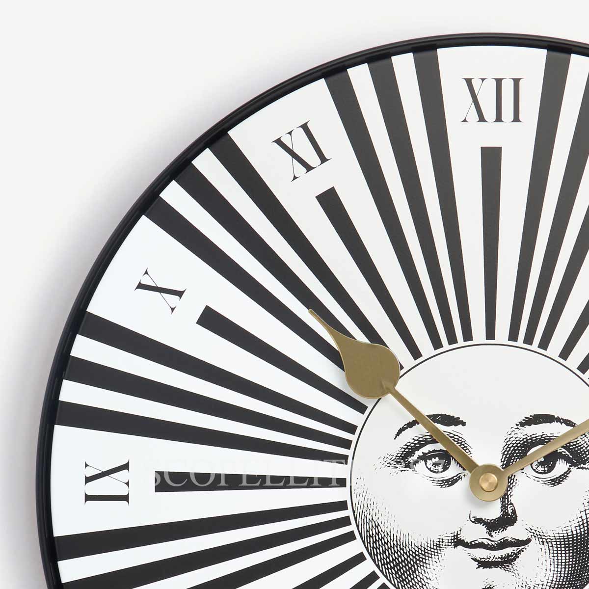 Fornasetti Sole Raggiante Wall Clock Details