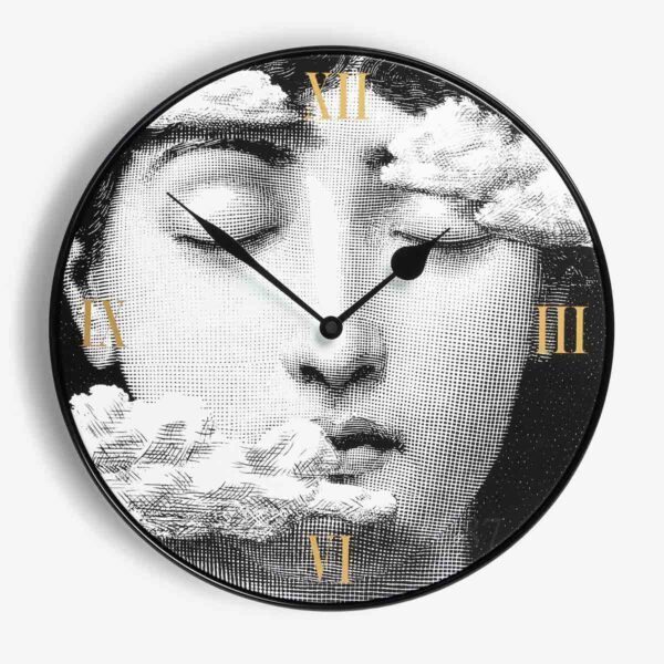fornasetti wall clock tra le nuvole