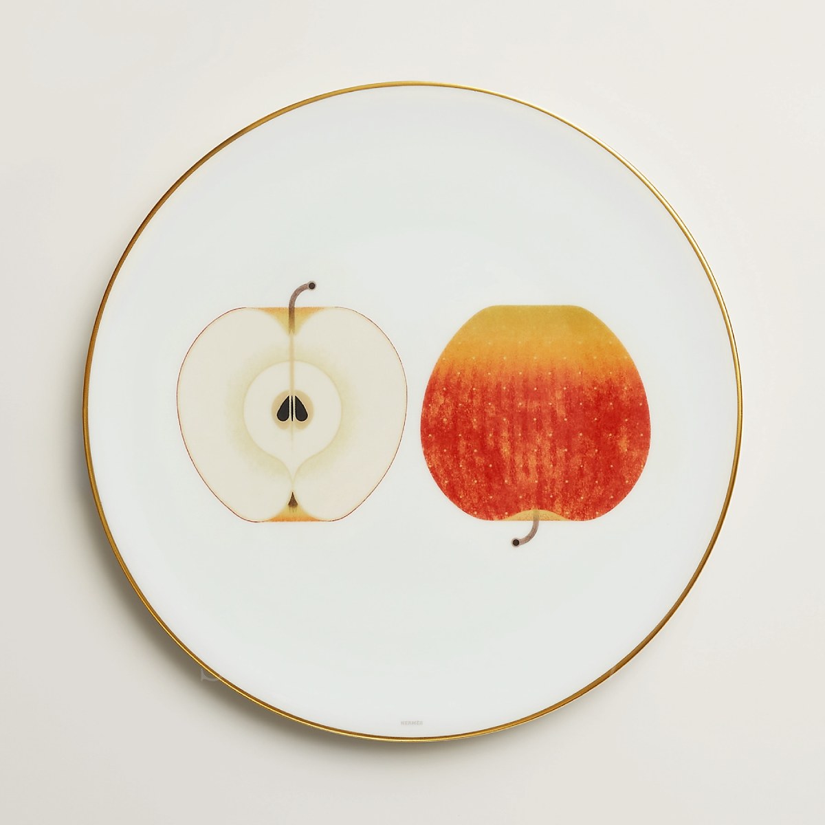 HERMES KAORUMI いちご皿 HERMES KAORUMI いちご皿 Kaorumi dessert plate | Hermès USA