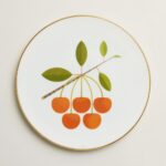 hermes kaorumi dessert plate cherry