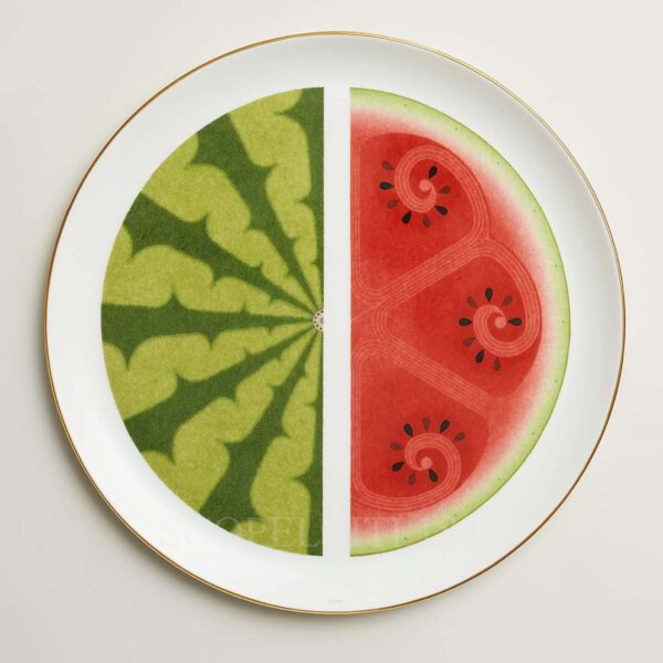 hermes kaorumi tart platter watermelon