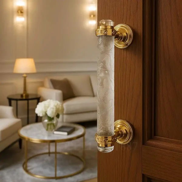 lalique faunes door handle