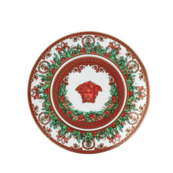 versace i love baroque holiday bread plate