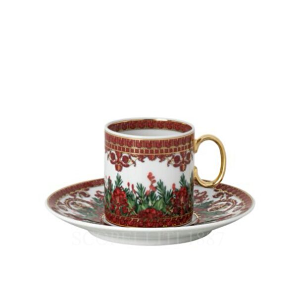 versace i love baroque holiday espresso cup