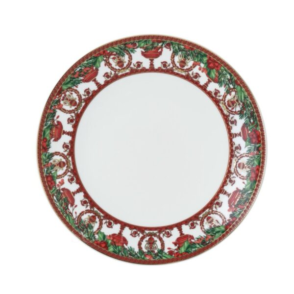 versace i love baroque holiday dinner plate