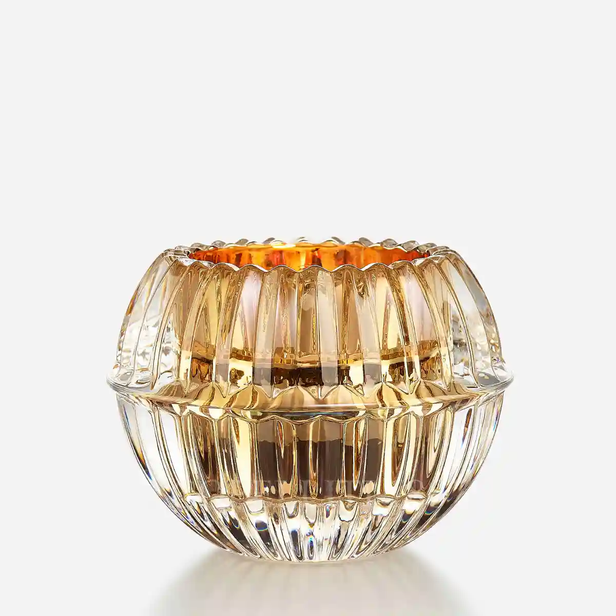 baccarat crystal gold mille nuits votive