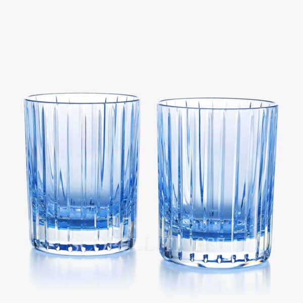 baccarat harmonie tumblers blue