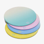 baccarat octogone colors of joy pastel coasters