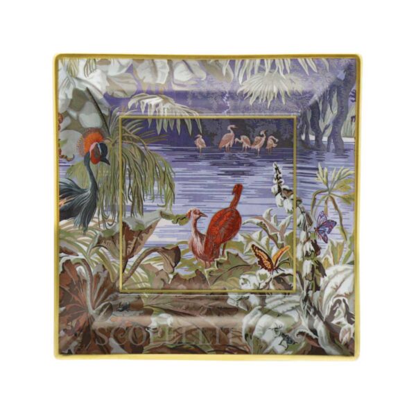 haviland le brésil square plate