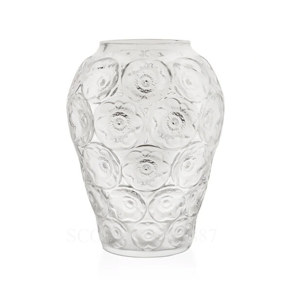 lalique anemones vase