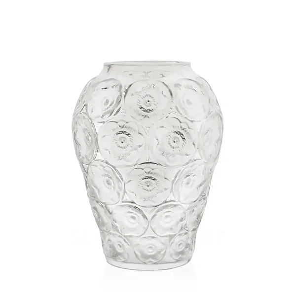 lalique anemones vase