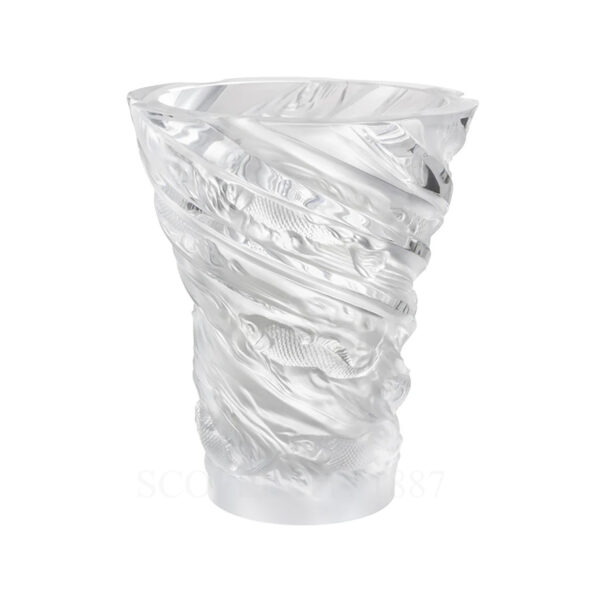 lalique carpes koi vase