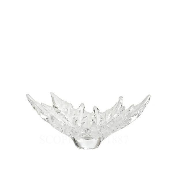 lalique champs elysees clear small oval bowl