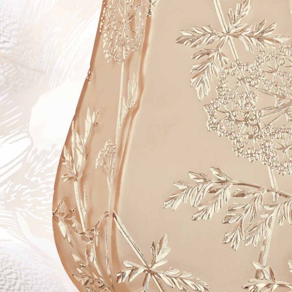 lalique ombelles vase details