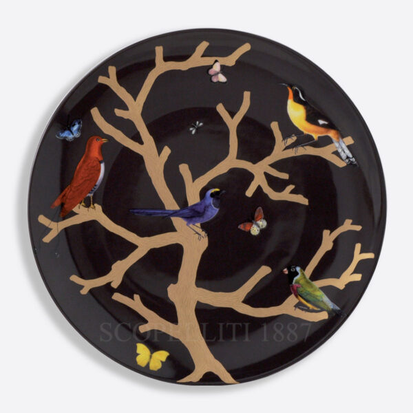 bernardaud aux oiseaux coupe plate
