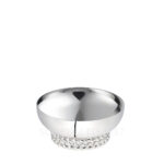 christofle babylone small bowl silver plated 14 cm