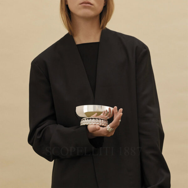 christofle babylone small bowl silver plated