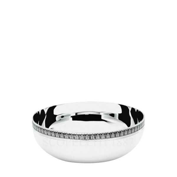 christofle malmaison small round bowl silver plated 12 cm