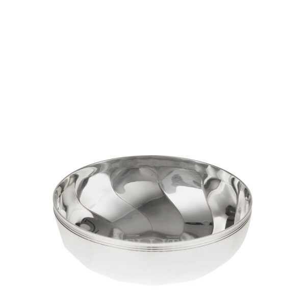 christofle torsades bowl silver plated 14 cm