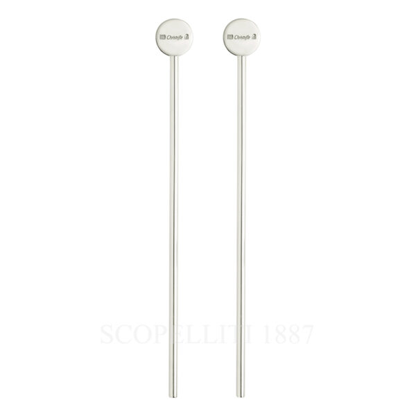 christofle uni cocktail stirrers silver plated 20 cm