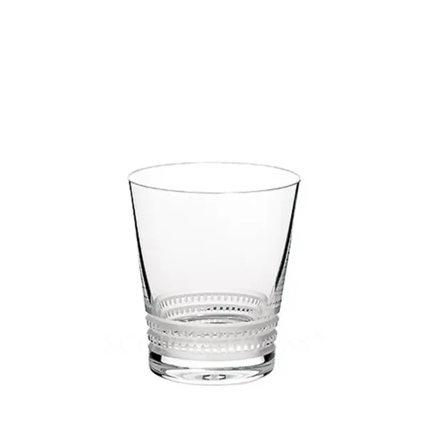 lalique facet tumbler clear crystal 20 cl