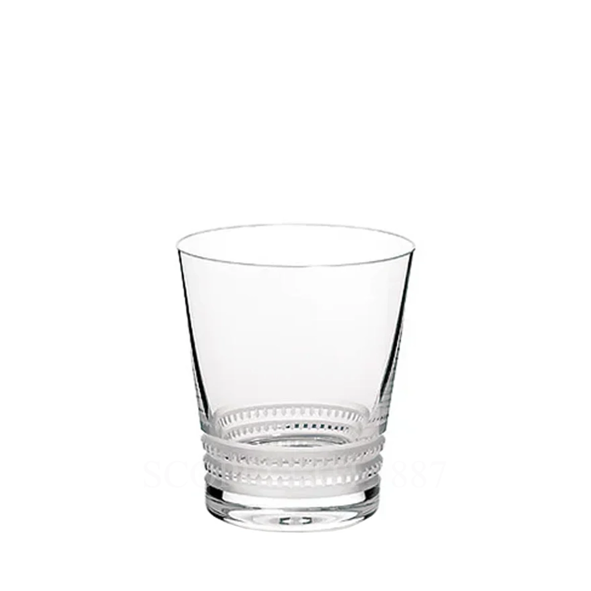 lalique facet tumbler clear crystal 20 cl