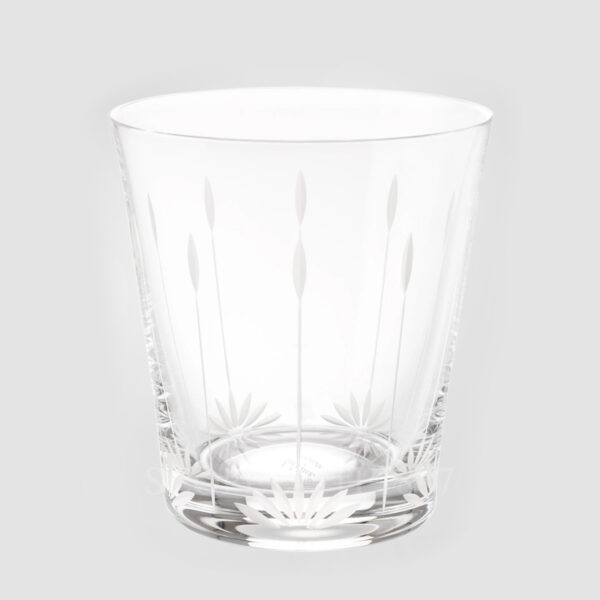 lalique tumbler lotus blossoms