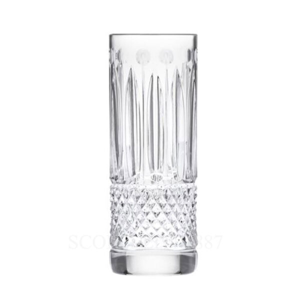 saint louis tommy vodka glass in hand-cut crystal, part of collectible saint louis luxury barware