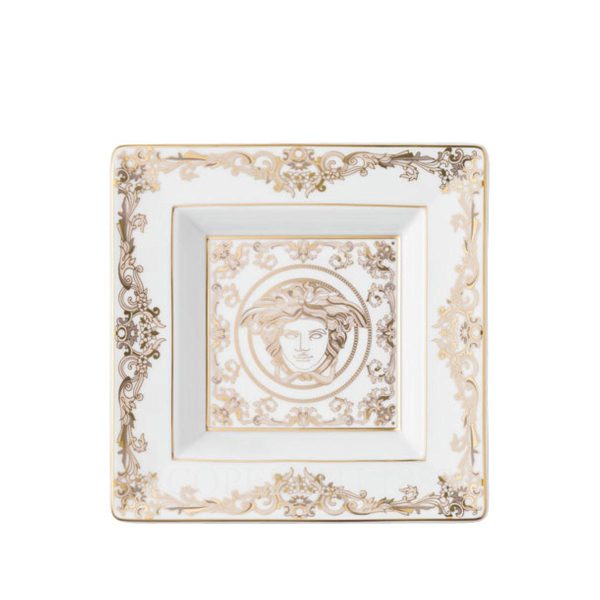 versace square dish 14 cm medusa gala